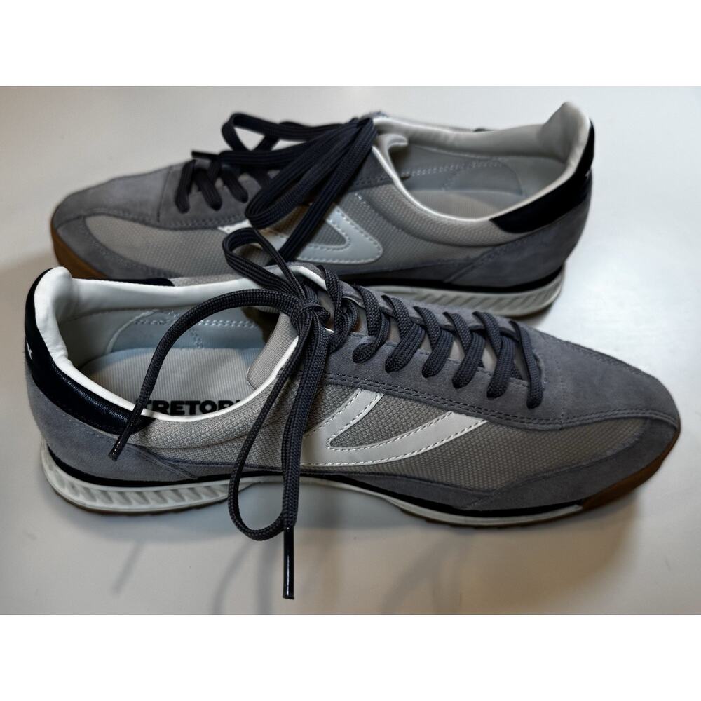 Tretorn Women's Sneakers Size 9 Navy/Grey/White Lace Up